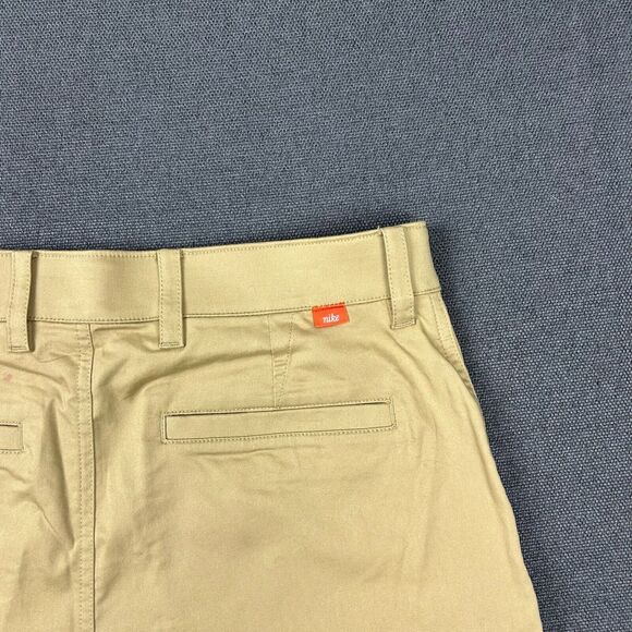 Nike Golf Pants Mens Size 32x35 Medium Tan Dri-FIT UV Standard Fit Chino NWT - Picture 9 of 16